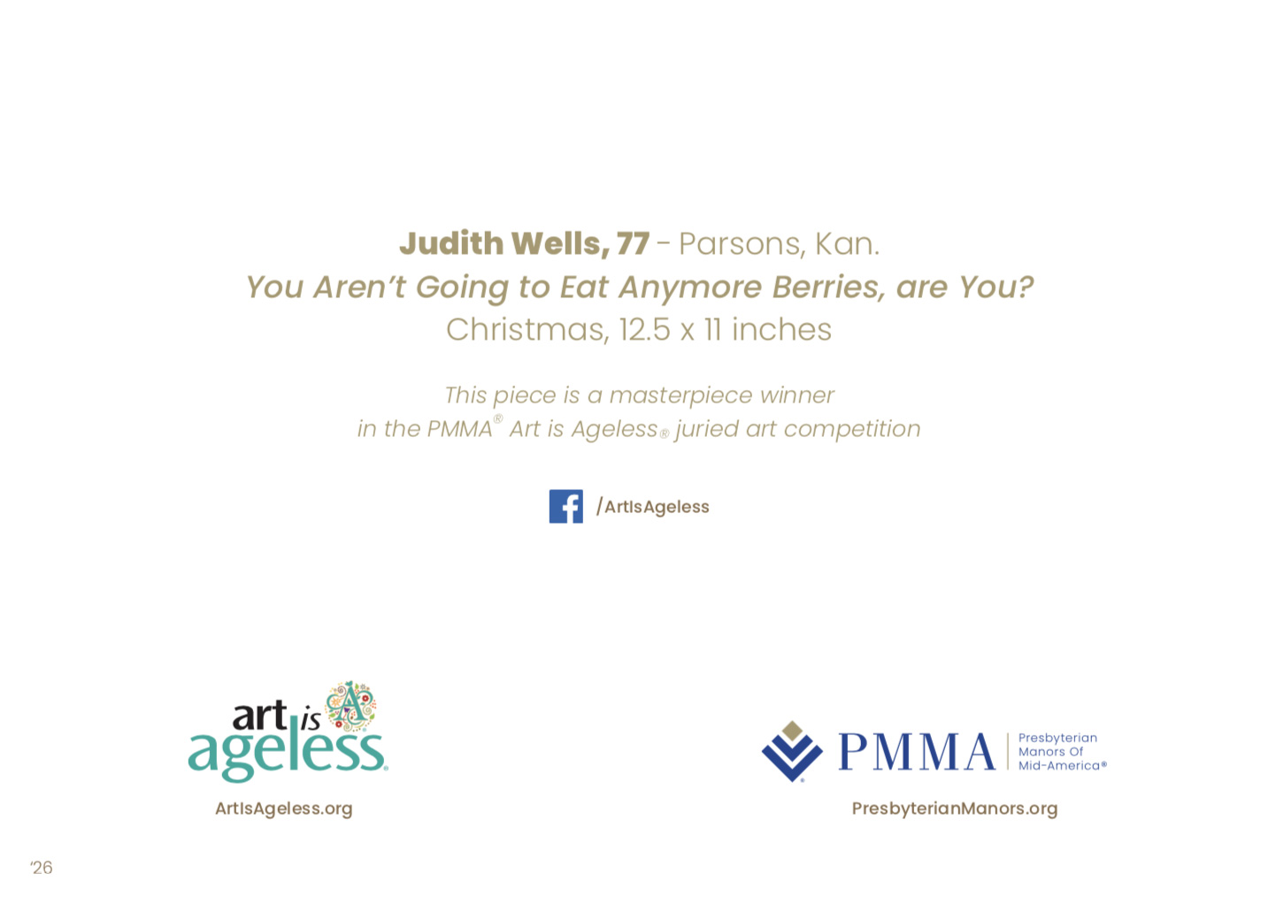 You Aren’t Going to Eat Anymore Berries, are You? by Judith Wells