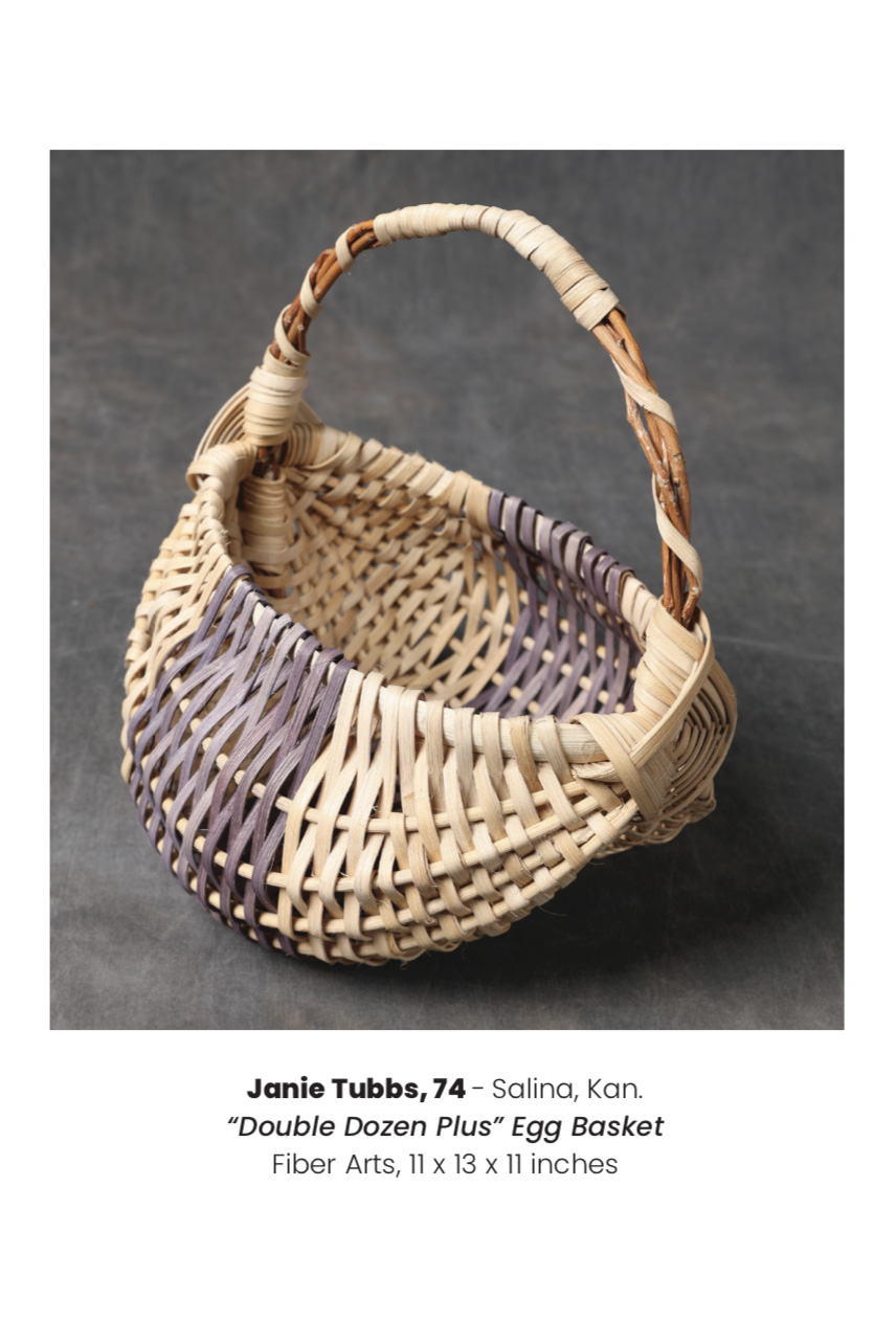 "Double Dozen Plus" Egg Basket by Janie Tubbs
