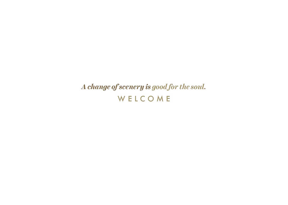 Welcome Card - Italian Dreams by Sarah Nix
